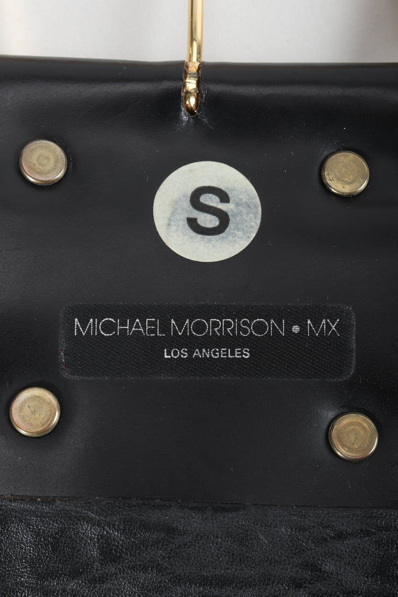 Vintage Michael Morrison MX Brand Signature Label