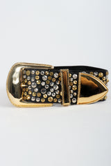 Vintage Michael Morrison MX Extra-Wide Leather Stud Belt at Recess Los Angeles