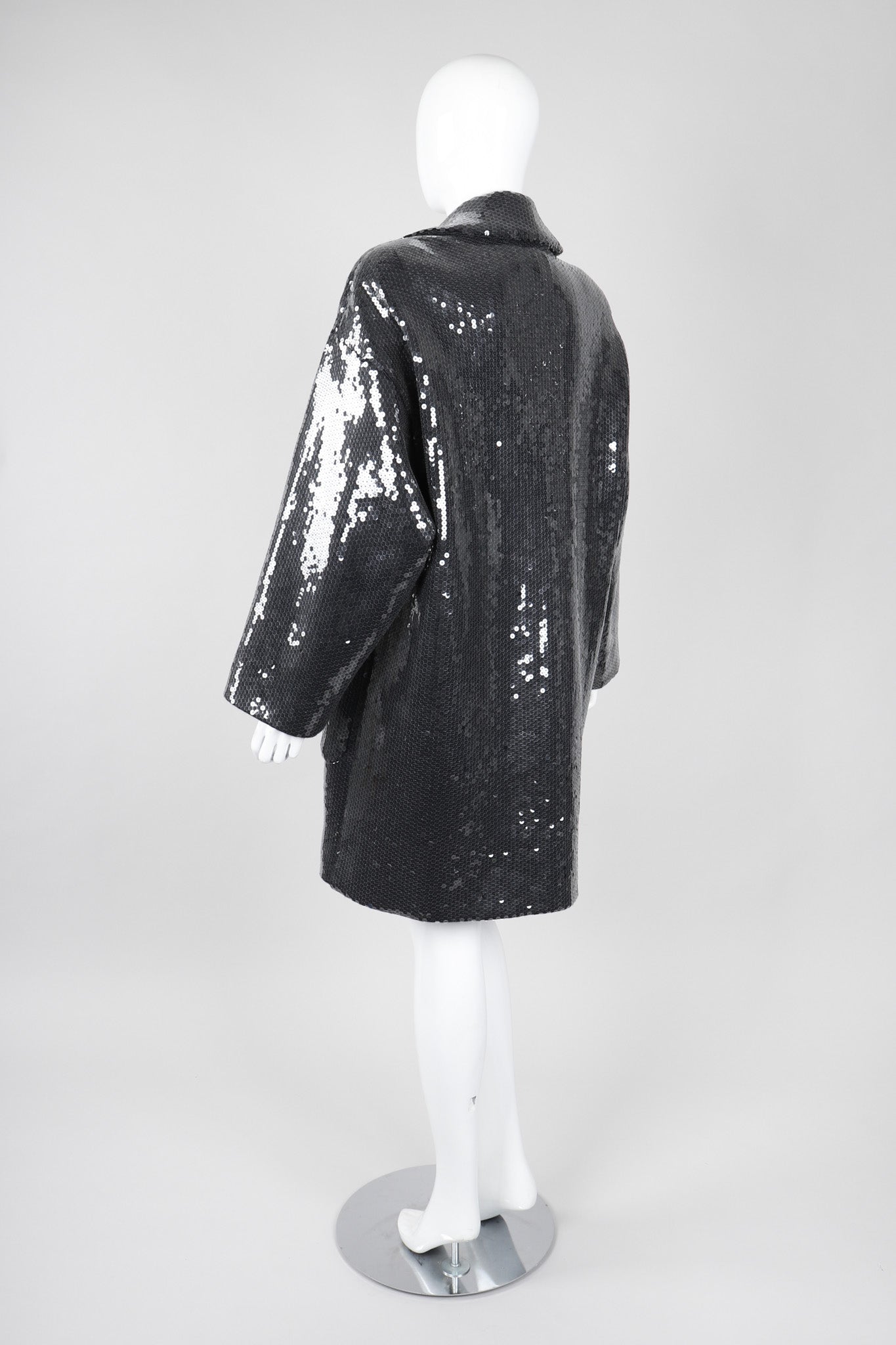 Recess Los Angeles Vintage Michael Kors Oversized Sequin Boyfriend Coat