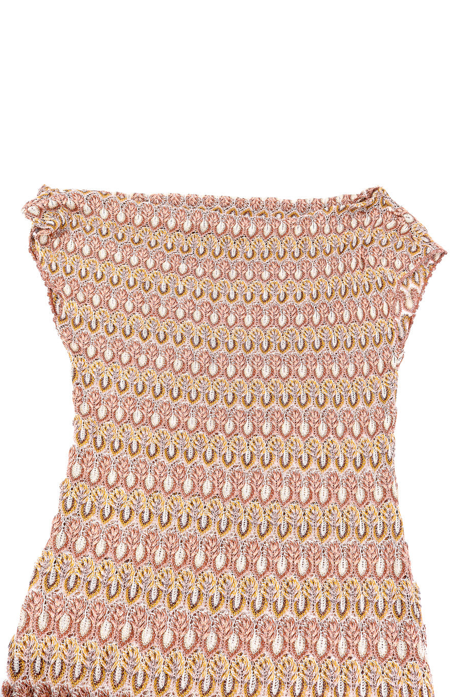 Missoni metallic knit dress flat-lay @recessla