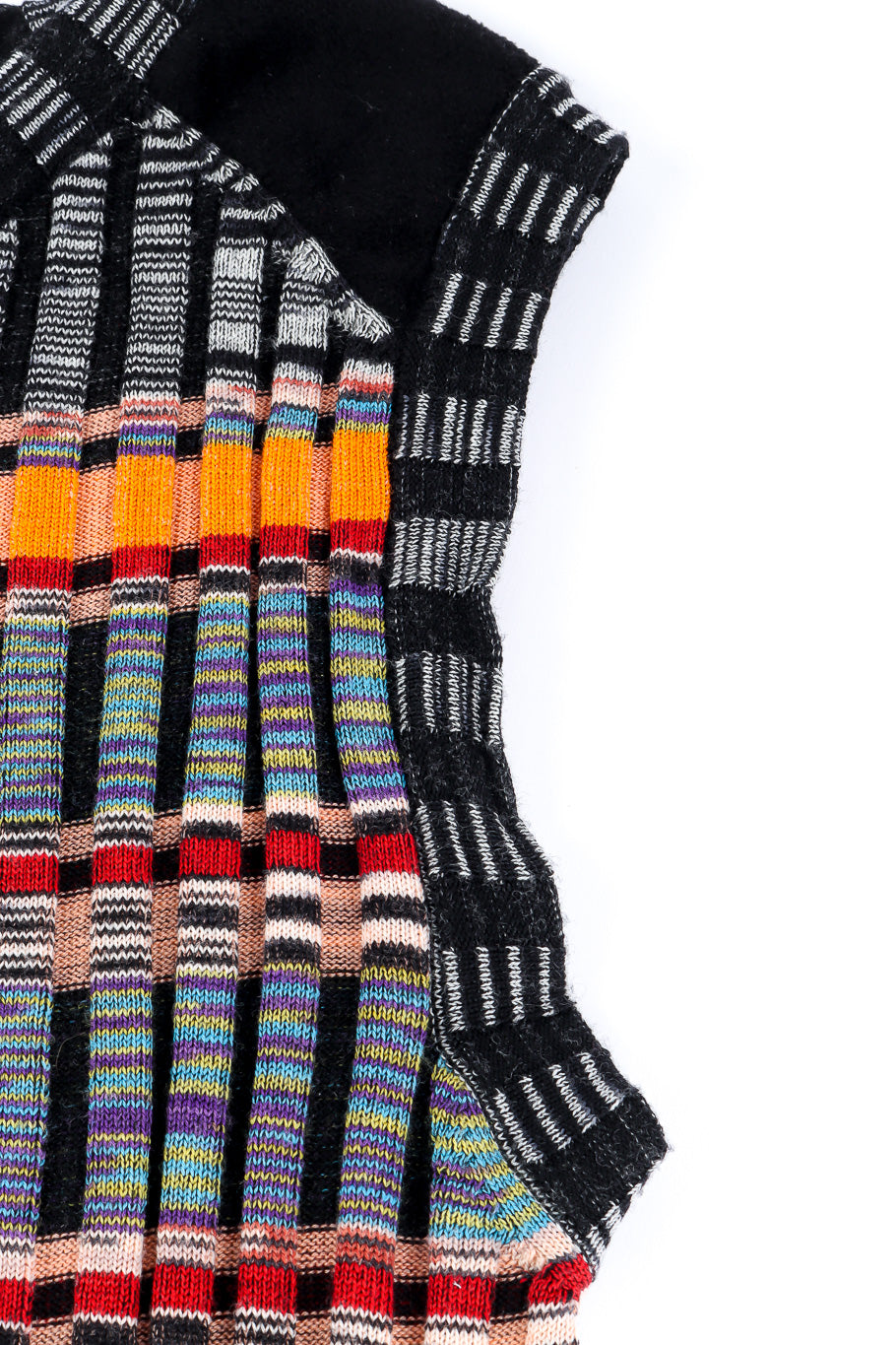 Chunky Knit Ribbed Maxi Dress Sleeve Detail @recessla