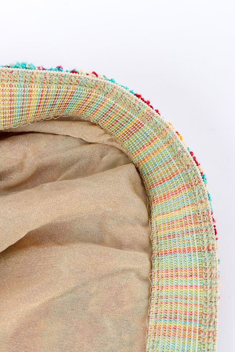 Scallop stripe classic knit 2 piece set by Missoni inside waistband @recessla