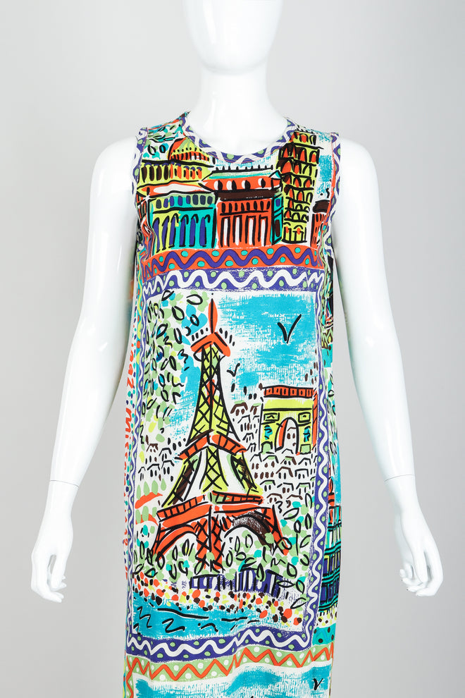 Vintage Missoni Europe Cotton Dress Front Crop at Recess LA