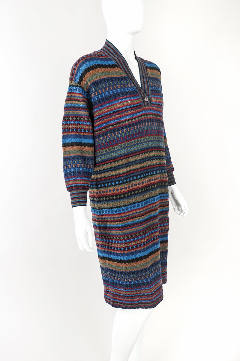 designer sweater dress Peach Couture Cowl Neck Printed Sleeveless Taupe Small Body length Zadig & Voltaire Merino Wool