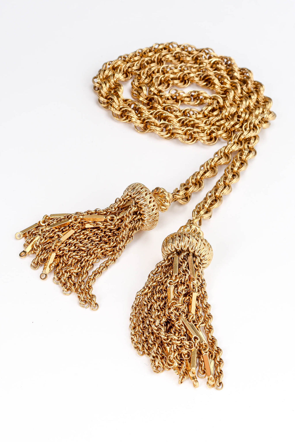 Twist Tassel Wrap Lariat