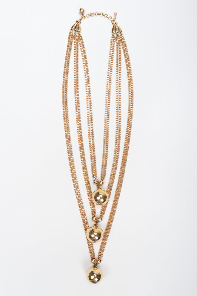 Layered Ball Necklace