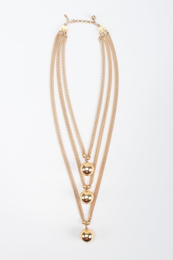 Layered Ball Necklace