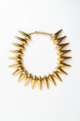 Vintage Monet Claw Spire Necklace front @ Recess Los Angeles