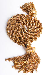 Vintage Monet Tassel Wrap Lariat Necklace at Recess Los Angeles