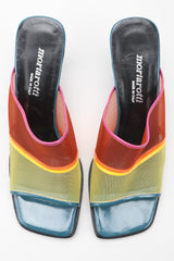 Recess Los Angeles Vintage Mortarotti Rainbow Mesh Mule Slide Sandals