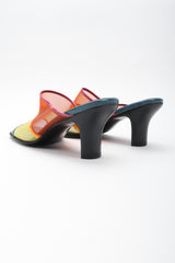 Recess Los Angeles Vintage Mortarotti Rainbow Mesh Mule Slide Sandals