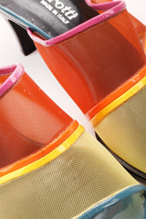 Recess Los Angeles Vintage Mortarotti Rainbow Mesh Mule Slide Sandals