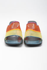 Recess Los Angeles Vintage Mortarotti Rainbow Mesh Mule Slide Sandals
