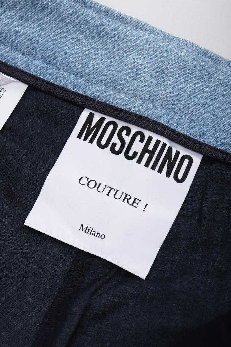Recess Los Angeles Vintage Moschino Sequins Light Wash Denim