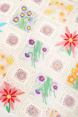 Recess Los Angeles Vintage Moschino Cheap And Chic Sheer Floral Embroidered Crochet Top