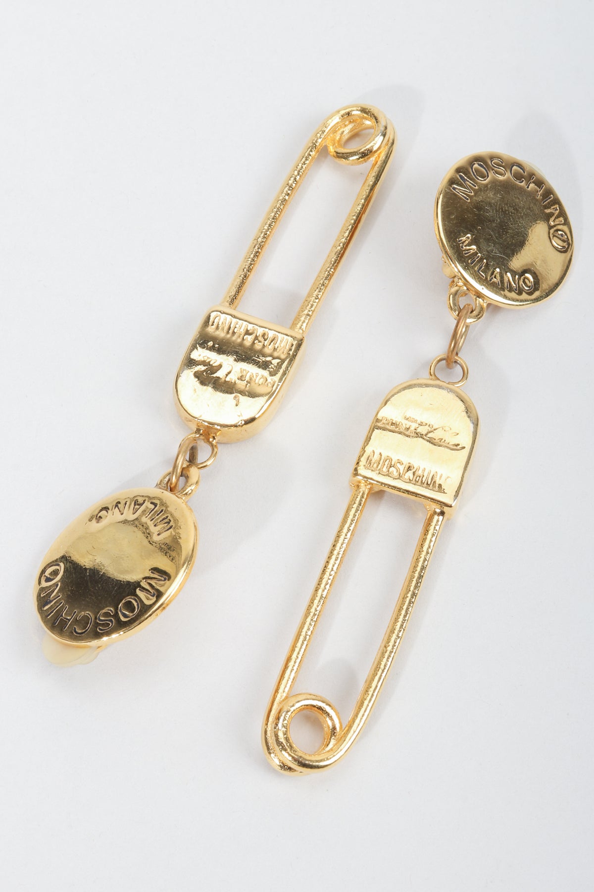  MOSCHINO ゴールドメッキベルト 1990's Moschino Iconic Gold Link Charm Belt - MRS Couture