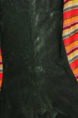 Recess Vintage Moschino Festive Ornament Woven Ribbon Jacket Wear to  Velvet Backside