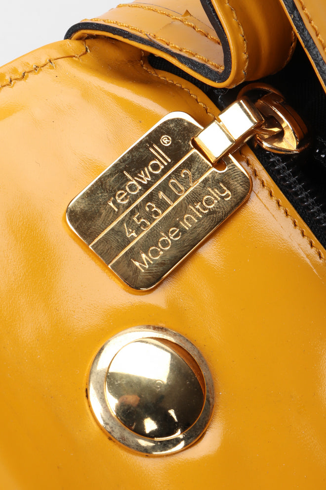 Recess Los Angeles Vintage Moschino Woven Rainbow Leather Crossbody Bag