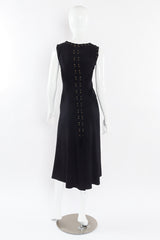 Laced detail Dress by Cheap & Chic Moschino 1990's Back Lace Up Detail View @recessla