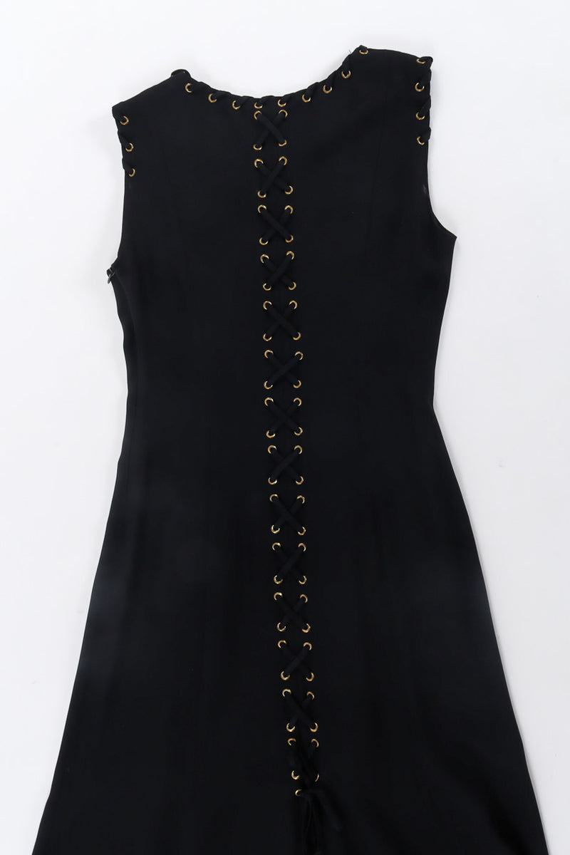 Laced detail Dress by Cheap & Chic Moschino 1990's Fabric View @recessla