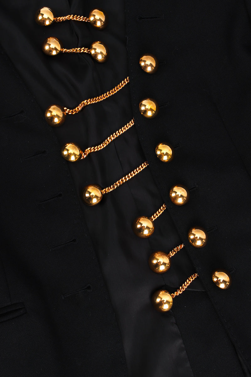 Moschino Double Chain Button Jacket – Recess