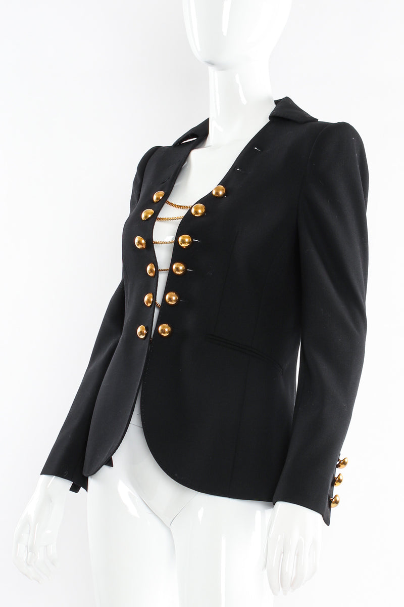 Moschino Double Chain Button Jacket – Recess