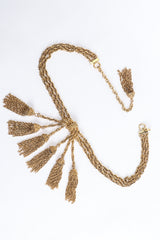 Vintage Moschino Gold Tassel Chain Belt Necklace at Recess Los Angeles