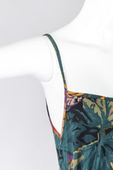 Recess Los Angeles Vintage Mr. Blackwell Floral Fringe Dress Piano Shawl & Scarf 3-pc Set Missoni