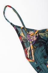 Recess Los Angeles Vintage Mr. Blackwell Floral Fringe Dress Piano Shawl & Scarf 3-pc Set Missoni