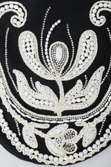 Vintage Mr. Blackwell Rhinestone & Bead Evening Gown Fabric at Recess LA