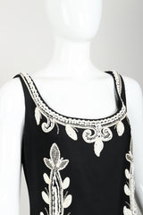 Vintage Mr. Blackwell Rhinestone & Bead Evening Gown Bodice at Recess LA