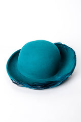 Vintage Mr. John Ombre Feather Bumper Hat back at Recess Los Angeles