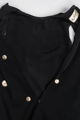 Recess Los Angeles Vintage Mr. Blackwell Gold Applique Shift Dress & Shawl Set