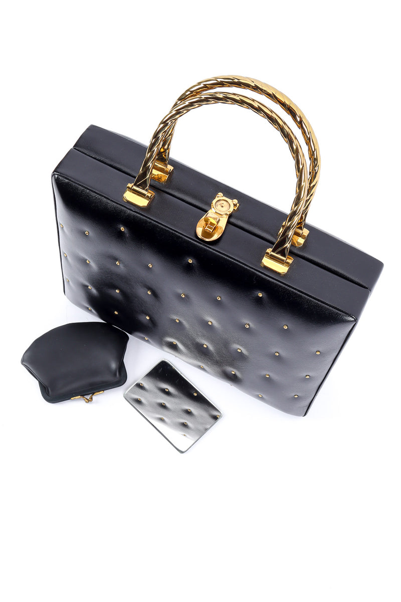 Vintage Murray Kruger Studded Leather Box Bag – Recess