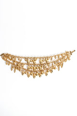 Vintage Chunky Tiered Bubble Choker Necklace reverse flat at Recess Los Angeles