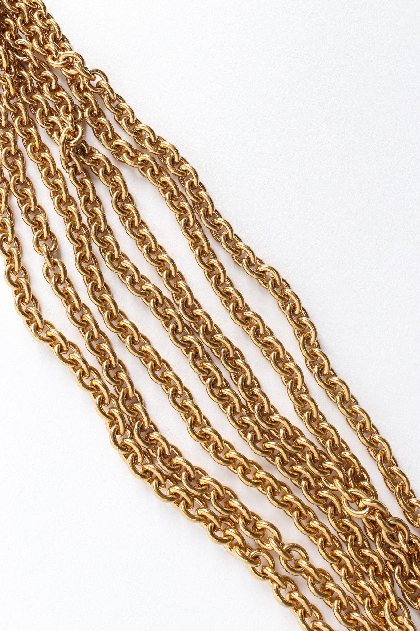 Vintage 7 Strand Link Necklace links @ Recess Los Angeles