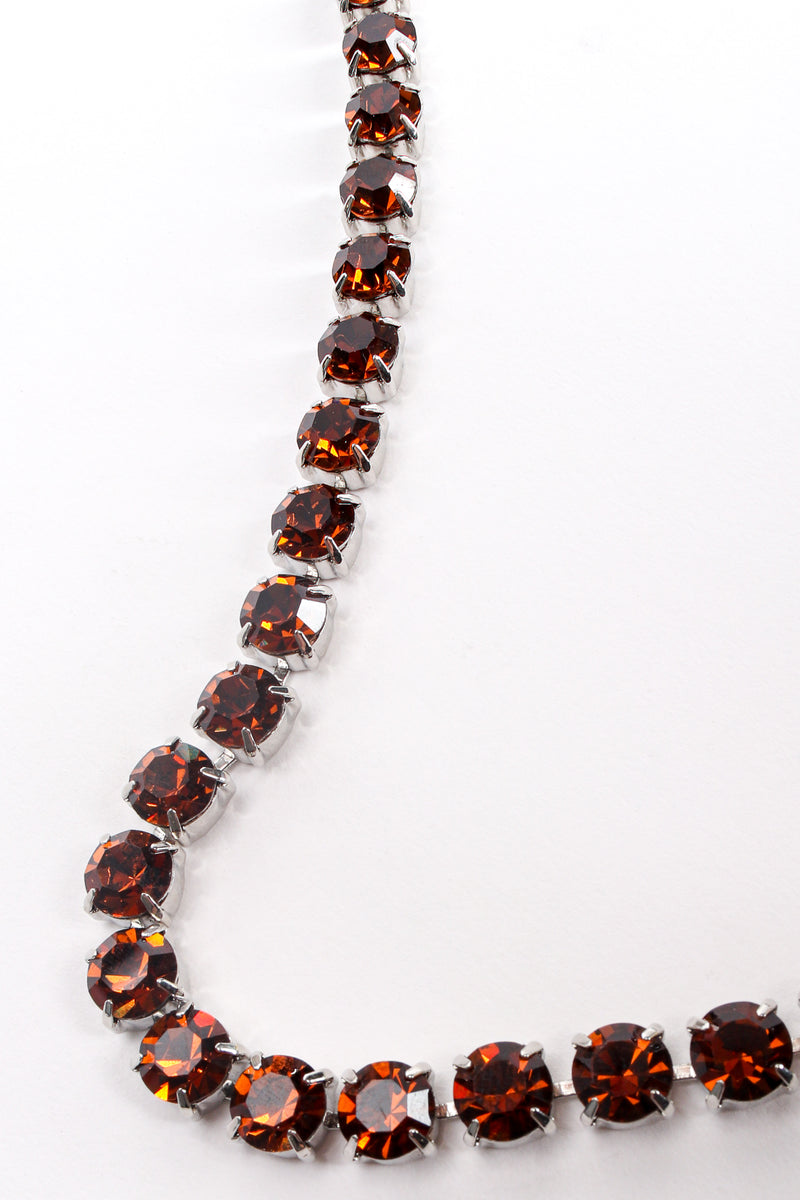 Vintage Single Strand Rhinestone Choker Necklace at Recess Los Angeles
