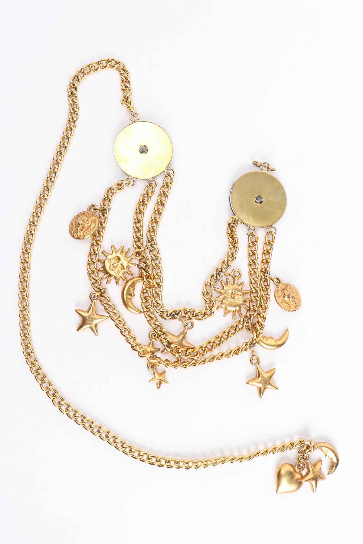 小物 Diavlo Piercing Star Charm Chain Belt NLMoonStarsChainBelt-7_1200x.