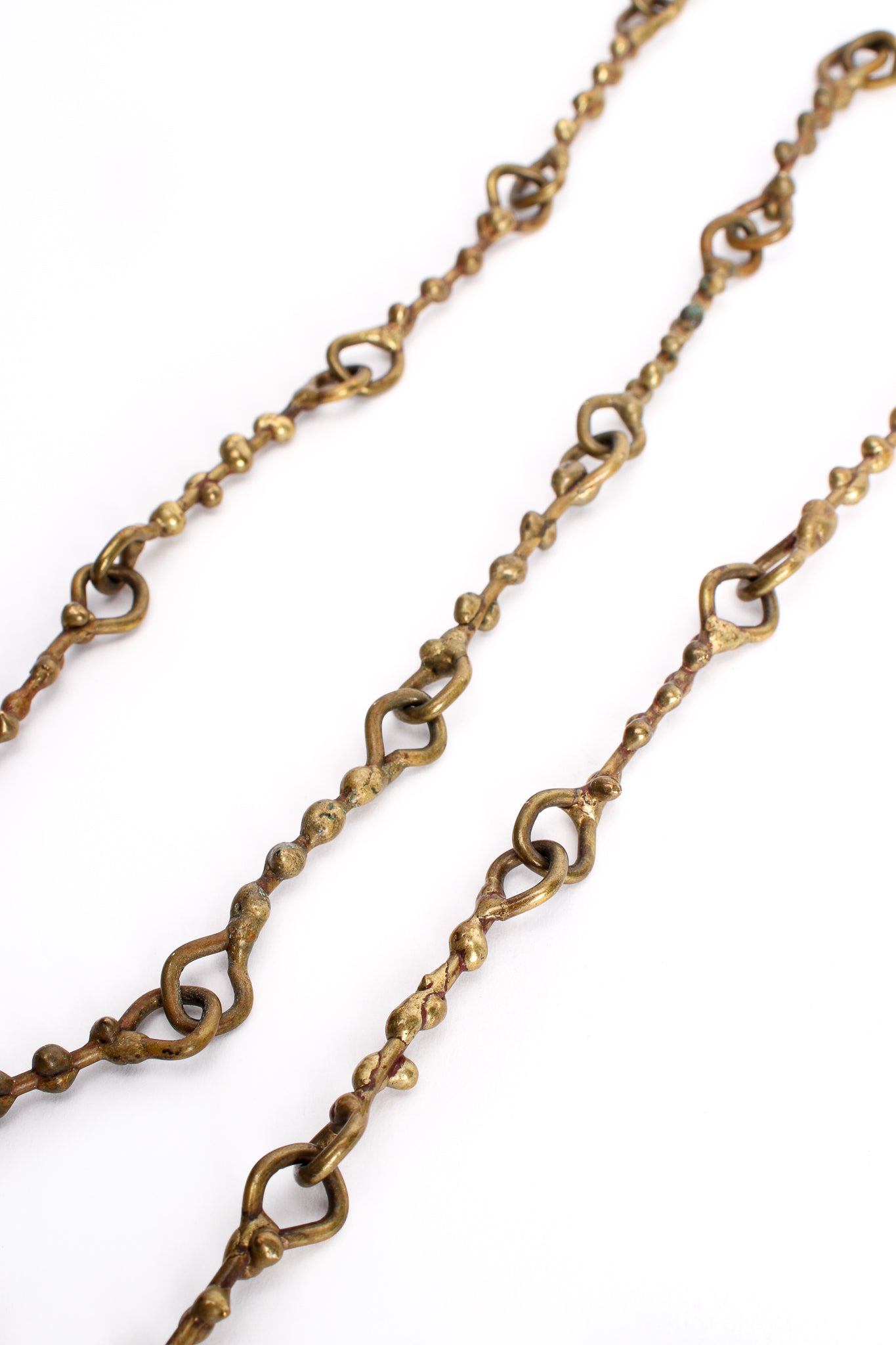 Vintage Unsigned Pal Kepenyes Brutalist Sunburst Pendant Necklace chain at Recess Los Angeles