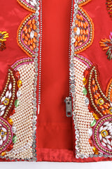 Dragon Phoenix Rhinestone Beaded Jacket