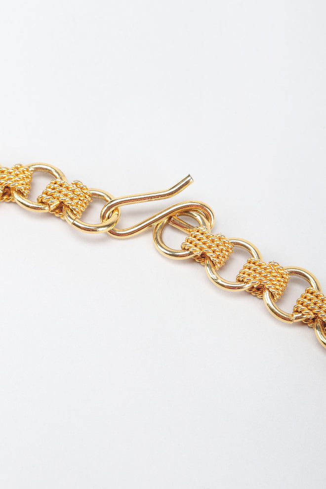 Tiered Pearl Hoop Pendant