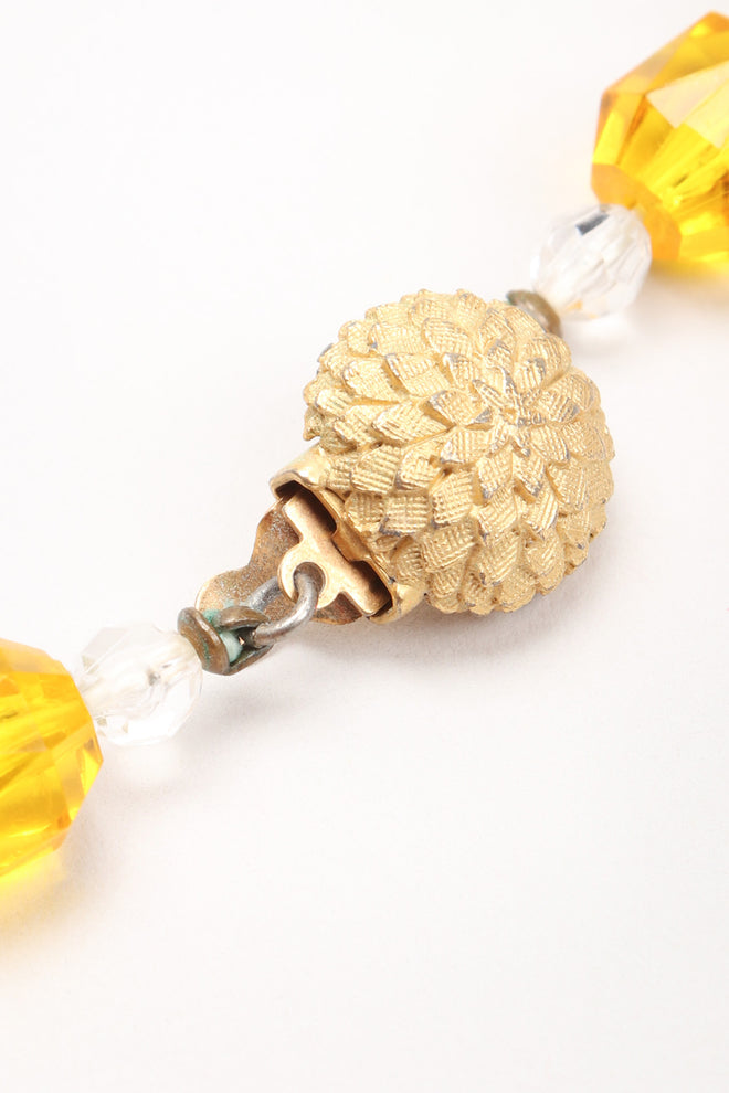 Recess Los Angeles Vintage Sunshine Drops Waterfall Crystal Bead Necklace