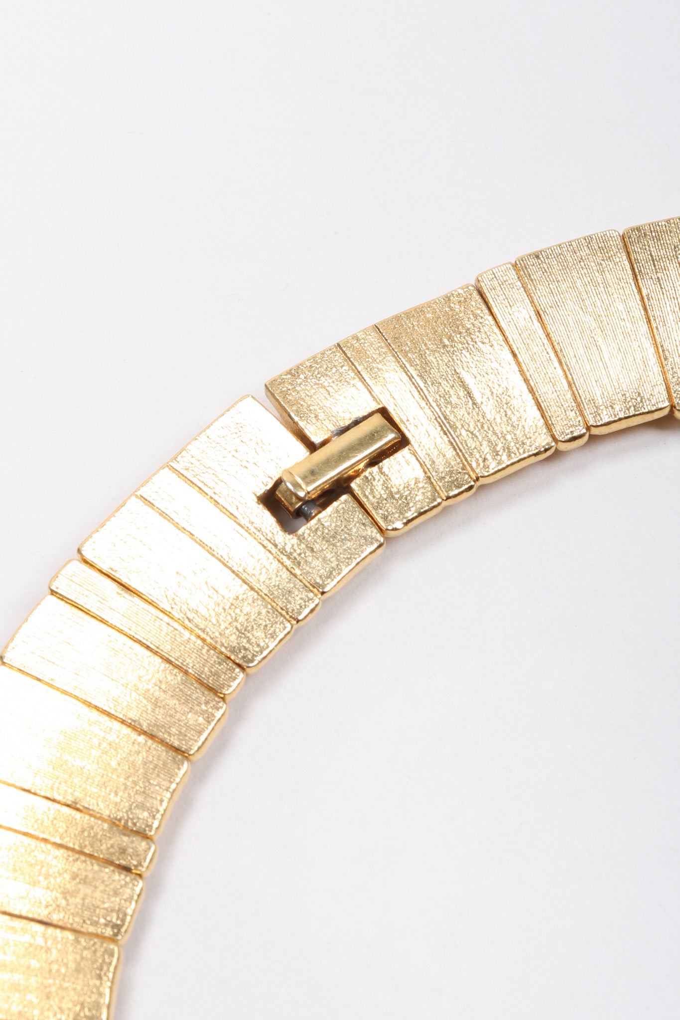 Recess Los Angeles Vintage Egyptian Modernist Brushed Gemstone Sunburst Collar