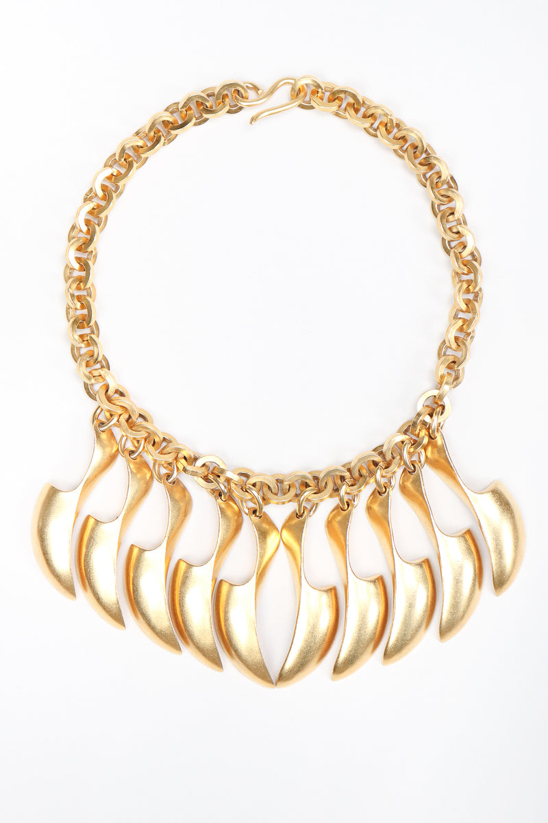 Modernist Claw Spike Necklace