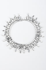 Recess Los Angeles Vintage Deco Pointed Crystal Rhinestone Collar Necklace