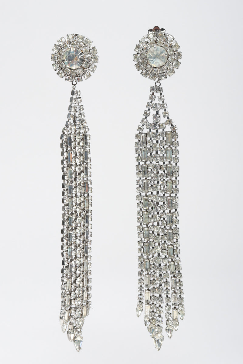 Buy AYESHA Contemporary Rhinestone Studded Metallic Circular Drop Earrings  | Shoppers Stop