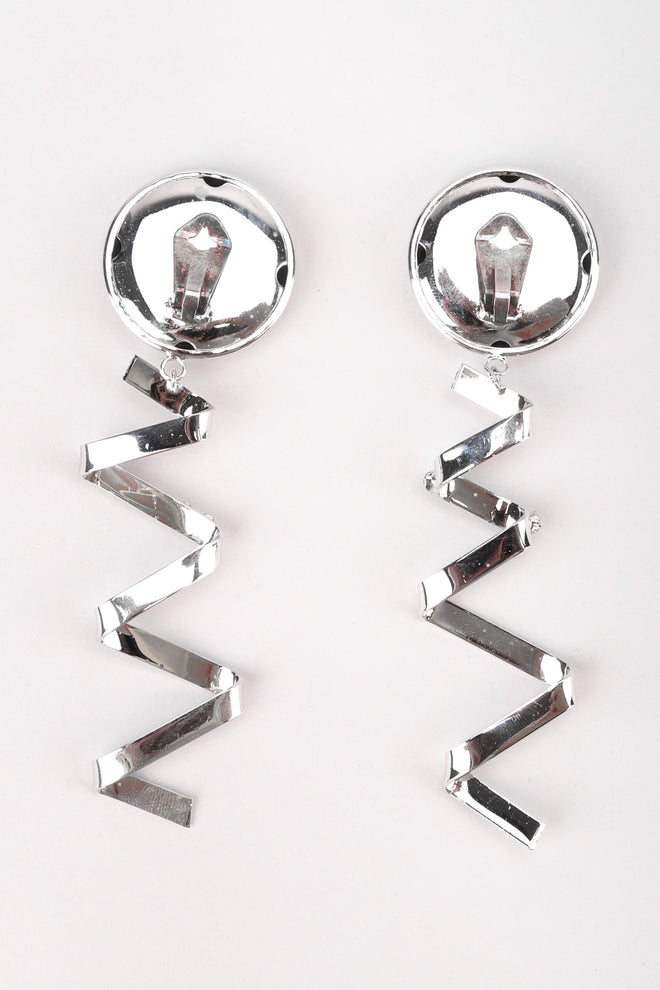 Recess Los Angeles Vintage Silver Balloon Confetti Drop Earrings