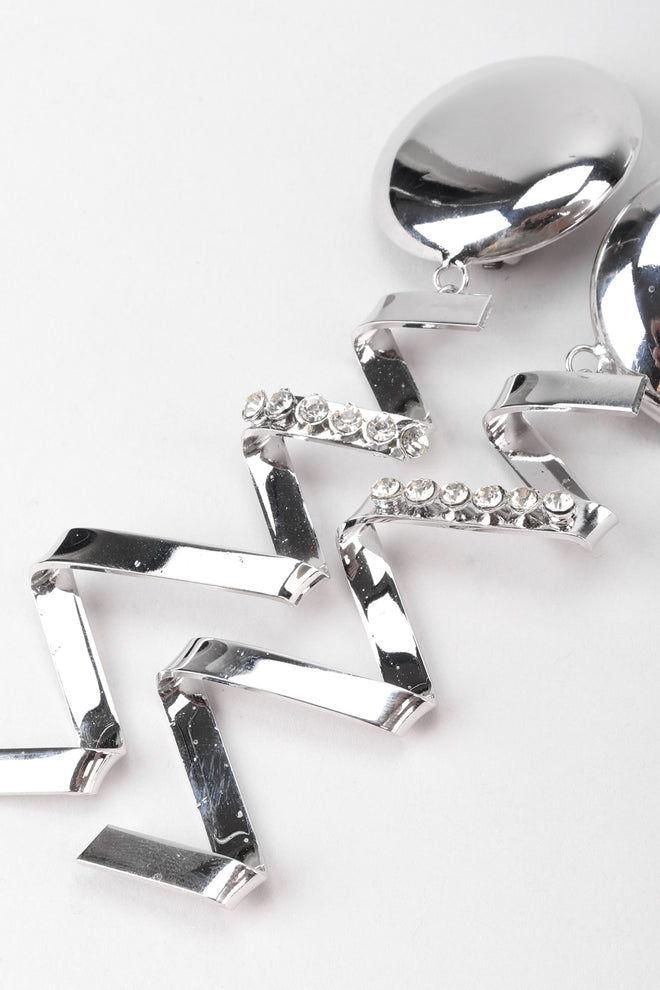 Recess Los Angeles Vintage Silver Balloon Confetti Drop Earrings