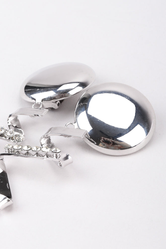 Recess Los Angeles Vintage Silver Balloon Confetti Drop Earrings