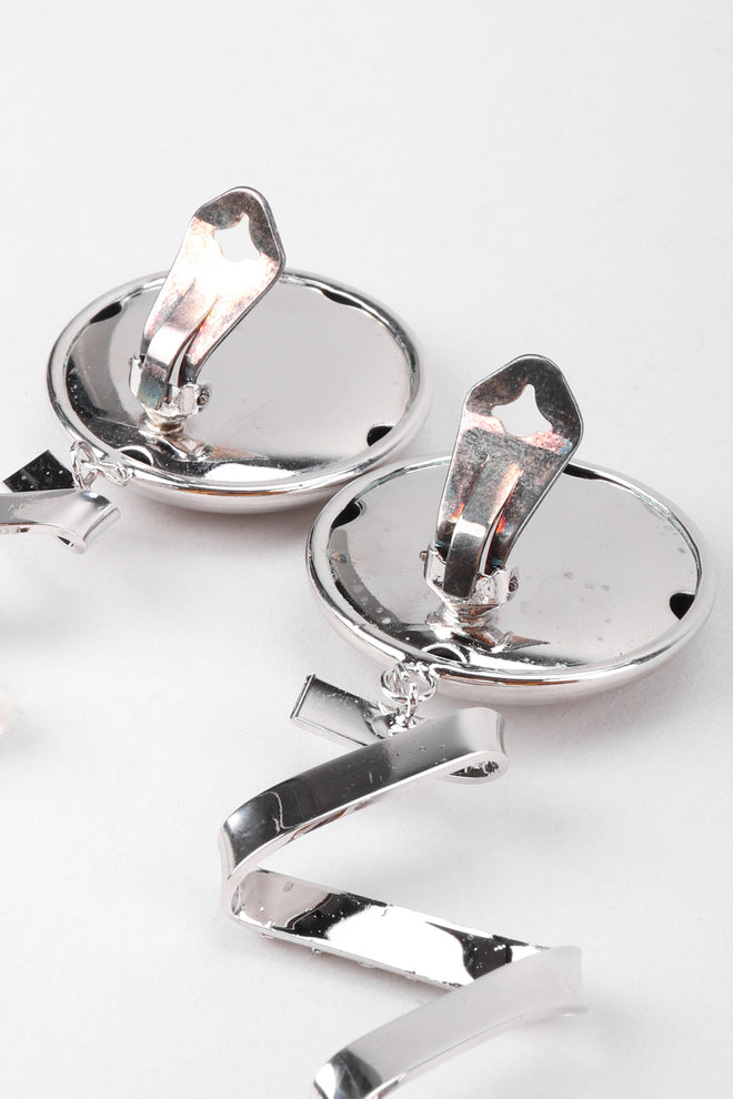 Recess Los Angeles Vintage Silver Balloon Confetti Drop Earrings